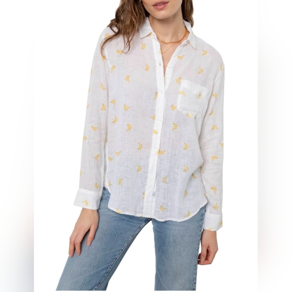 Rails Banana Blouse Size Small - Picture 2 of 9